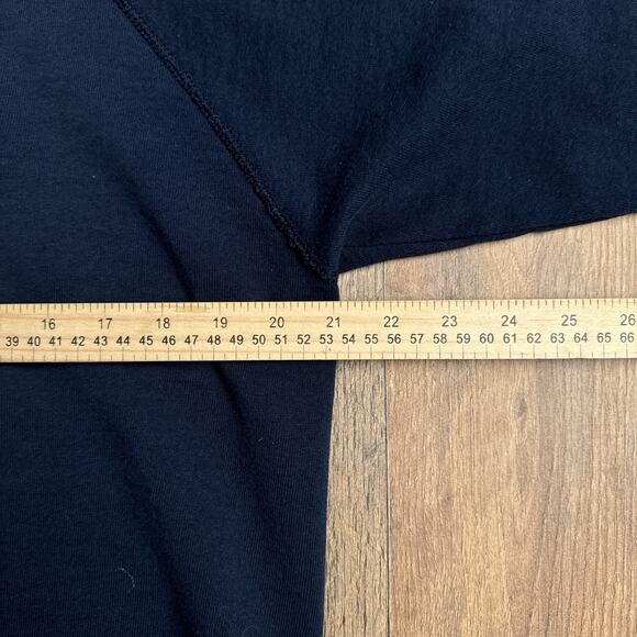 Vintage US Navy Sweatshirt Men's Large Blue Athletic Training Fitness 3058 - Picture 13 of 14